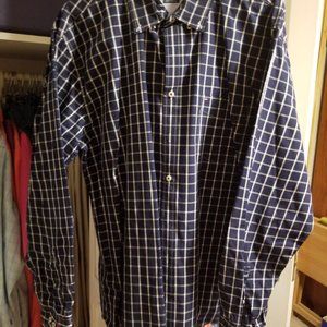 Tommy Hilfiger Black & White long Sleeve Shirt